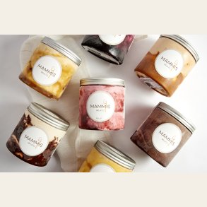 Liter is og isbøtter