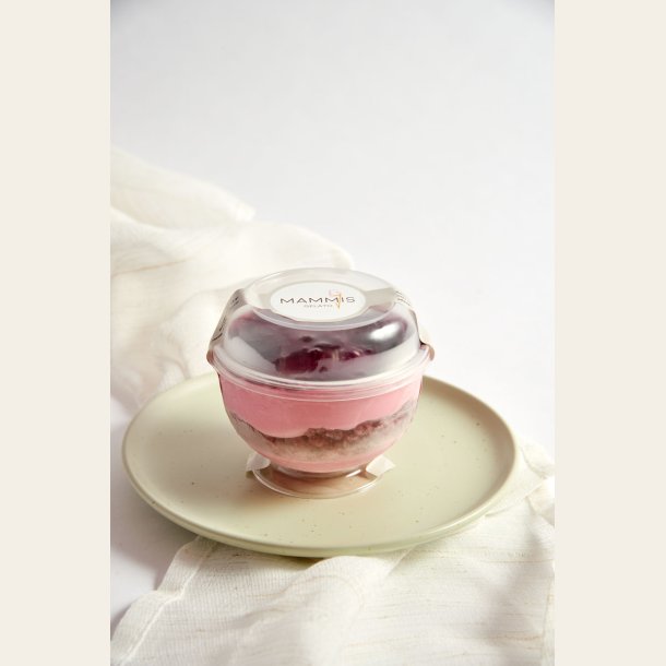 4 stk. Isbger - Hindbrsorbet